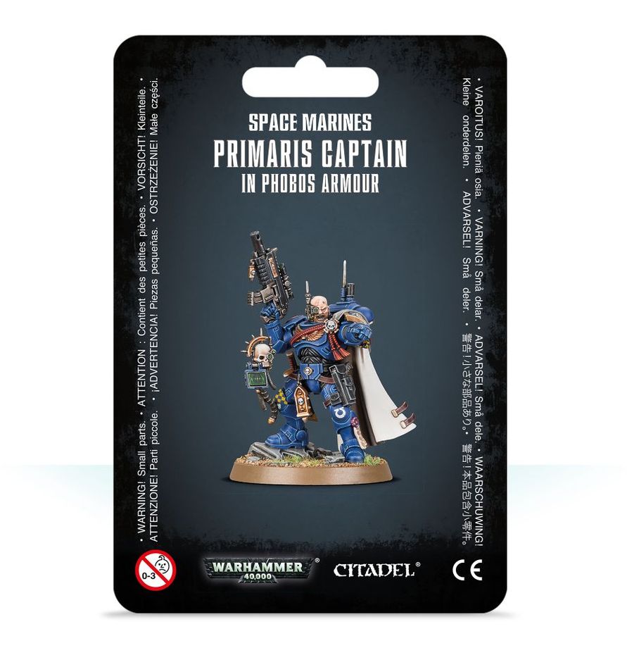 Space Marines Captain in Gravis Armour