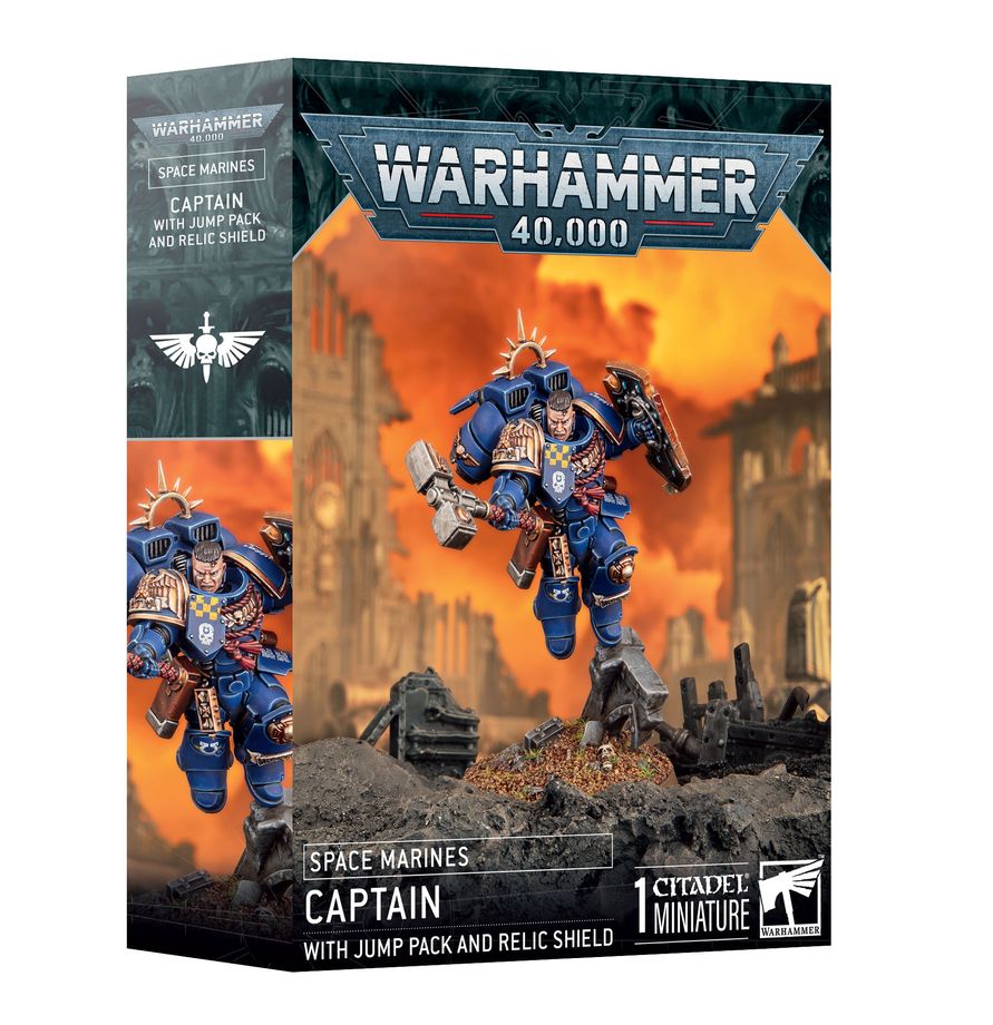 Space Marine Primaris Lieutenant With Power Sword