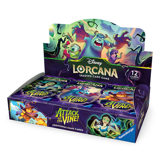 PRE-ORDER: Disney Lorcana TCG - Attack of the Vine Set 13 Booster